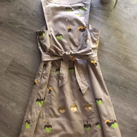 Marc by Marc Jacobs Y2K Heart Leaves Pinafore Dress. - Picture 8 of 8